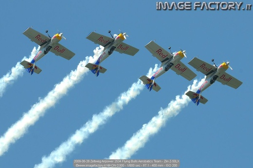 2009-06-26 Zeltweg Airpower 2534 Flying Bulls Aerobatics Team - Zlin Z-50LX